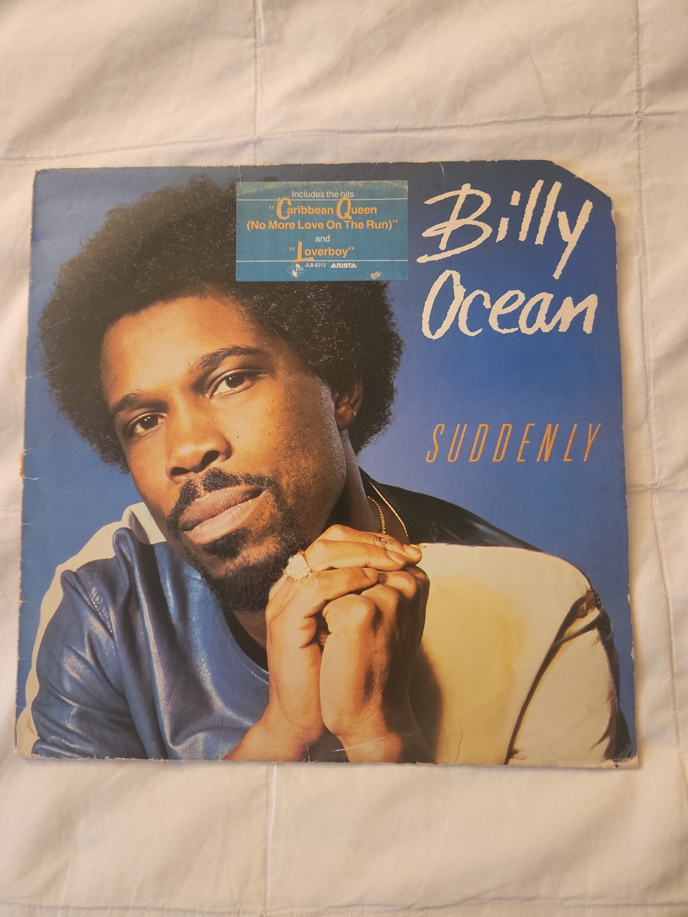 Billy Ocean 'Suddenly' (SELLING AS IS-- I WILL CLEAN IT MY BEST)